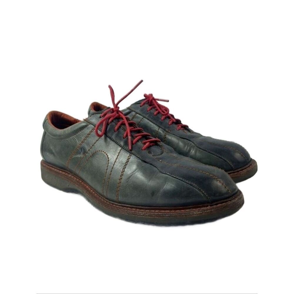 Allen‎ Edmonds Voyager Oxford Blue Leather Men's Shoes